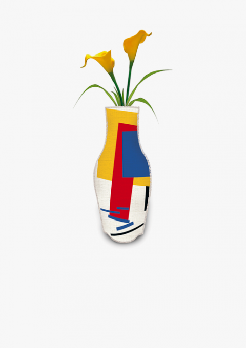 Malevich Cotton Flower Vase