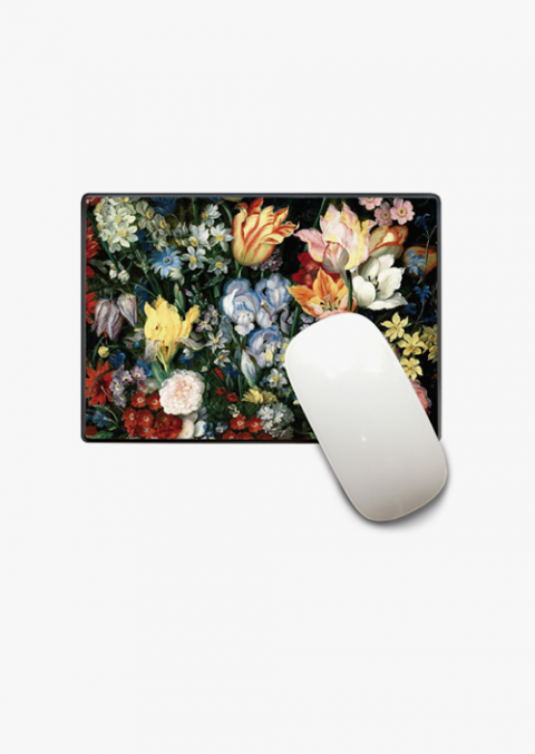 Baroque Flowers Mouse Pad